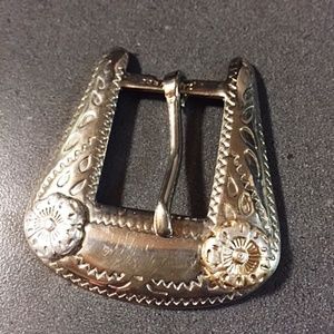 German Silver Belt Buckle